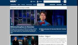 
							         Kabarett und Comedy - Unterhaltung - WDR								  
							    