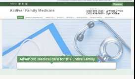 
							         Kadivar Family Medicine								  
							    