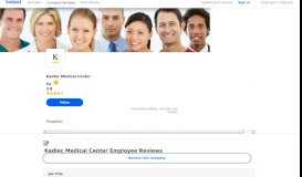 
							         Kadlec Medical Center Employee Reviews - Indeed								  
							    
