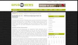 
							         Kalaydoo & Co – Kleinanzeigenportale im Internet | Opus 61 News								  
							    