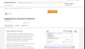 
							         KaleidaCare Solutions Software - 2020 Reviews, Pricing ...								  
							    