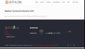 
							         Kalender - biathlon-online.de - Das Biathlon Portal in Deutschland								  
							    