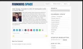 
							         Kali Ilunga, Founder & CEO of SeeSayDo (USA & South Africa ...								  
							    