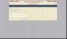 
							         Kalitta Air Employee Portal								  
							    