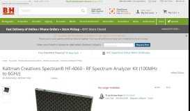 
							         Kaltman Creations Spectran® HF-4060 - RF Spectrum HF 4060								  
							    