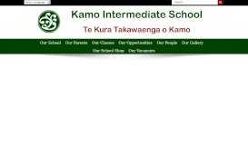 
							         Kamo Intermediate School								  
							    
