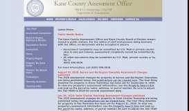 
							         Kane County Assessment Office								  
							    