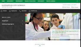 
							         Kannapolis City Schools / Homepage								  
							    