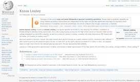 
							         Kanoa Leahey - Wikipedia								  
							    