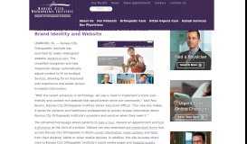 
							         Kansas City Orthopaedic Institute Launches New Website								  
							    