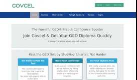 
							         Kansas GED Requirements and Online Classes | Covcell								  
							    