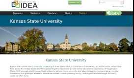 
							         Kansas State University - Great Plains IDEA								  
							    