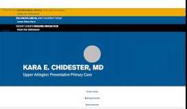 
							         Kara E. Chidester, M.D. | Central Ohio Primary Care								  
							    
