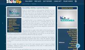 
							         Karamba Casino Review - Karamba ™ Bonus & Slots ...								  
							    