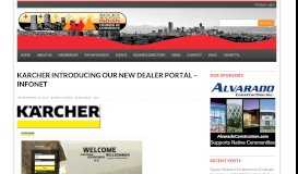 
							         Karcher Introducing Our New Dealer Portal – Infonet – Rocky ...								  
							    