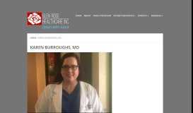 
							         Karen Burroughs, MD | Glen Rose Healthcare, Inc.								  
							    