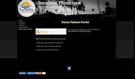 
							         Kareo Patient Portal - Sunshine Physicians								  
							    