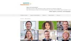 
							         Karriere bei Siemens Healthineers - Siemens Healthineers ...								  
							    