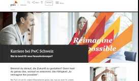 
							         Karriere | PwC - bei PwC Schweiz								  
							    