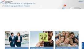 
							         Karriereseite der Immobiliengruppe Rhein-Neckar: Karriereportal								  
							    