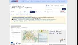 
							         Karten, Daten, Dienste - online / Land Berlin								  
							    