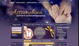 
							         Kartenlegen, Tarot und Hellsehen online bei Astrorubina - Ihr ...								  
							    