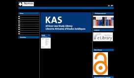 
							         KAS African Law Study Library – Nomos								  
							    