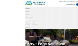 
							         Kasasa Protect | MCS Bank | Lewistown, PA - Huntingdon, PA ...								  
							    