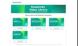 
							         Kaspersky Evaluation Portal | Kaspersky Lab US								  
							    