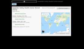 
							         Katahdin Valley Health Center Dental - Index								  
							    