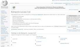 
							         Kategorie:Lacuna Coil – Wikipedia								  
							    