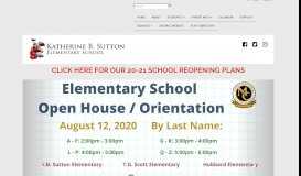 
							         Katherine B. Sutton Elementary School - Monroe County Schools								  
							    