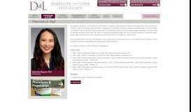 
							         Katherine Nguyen - Digestive & Liver Specialists								  
							    