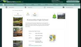 
							         Katoomba High School | Blue Mountains								  
							    