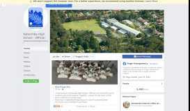 
							         Katoomba High School - Official - Home | Facebook								  
							    