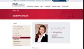 
							         Katrin Osterrieder › Lehrstuhl für Versicherungswirtschaft und ...								  
							    