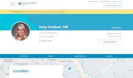 
							         Katy Greiner, MD | Baylor Scott & White Health								  
							    