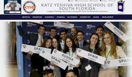 
							         Katz Yeshiva High School of South Florida								  
							    