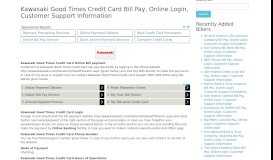 
							         Kawasaki Good Times Credit Card Bill Pay, Online Login ...								  
							    