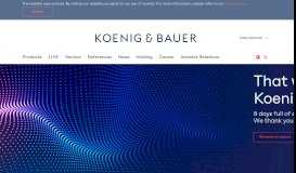 
							         KBA - Koenig & Bauer								  
							    