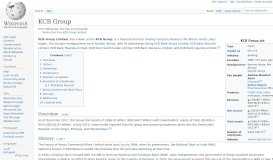 
							         KCB Group Limited - Wikipedia								  
							    