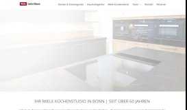 
							         Küchenstudio Miele Miesen in Bonn | Küchen Elektrogeräte und mehr								  
							    