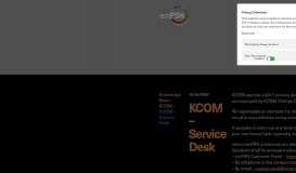 
							         KCOM Service Desk - emPSN								  
							    