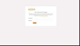 
							         KCOM Webmail :: Welcome to KCOM Webmail								  
							    