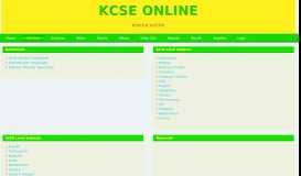 
							         KCPE Results 2018 | KNEC 2018 KCPE Exam Result - KCSE Online								  
							    