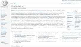 
							         Kea (software) - Wikipedia								  
							    