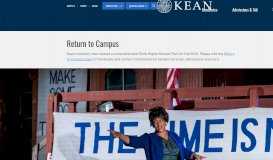 
							         Kean University: Home								  
							    