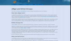 
							         Keep yourself secure! - eNigel :: Online apps for British Airways pilots								  
							    