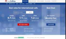 
							         KeepCalling: International calls, calling plans & mobile ...								  
							    