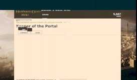 
							         Keeper of the Portal | Baldur's Gate Wiki | FANDOM powered by Wikia								  
							    